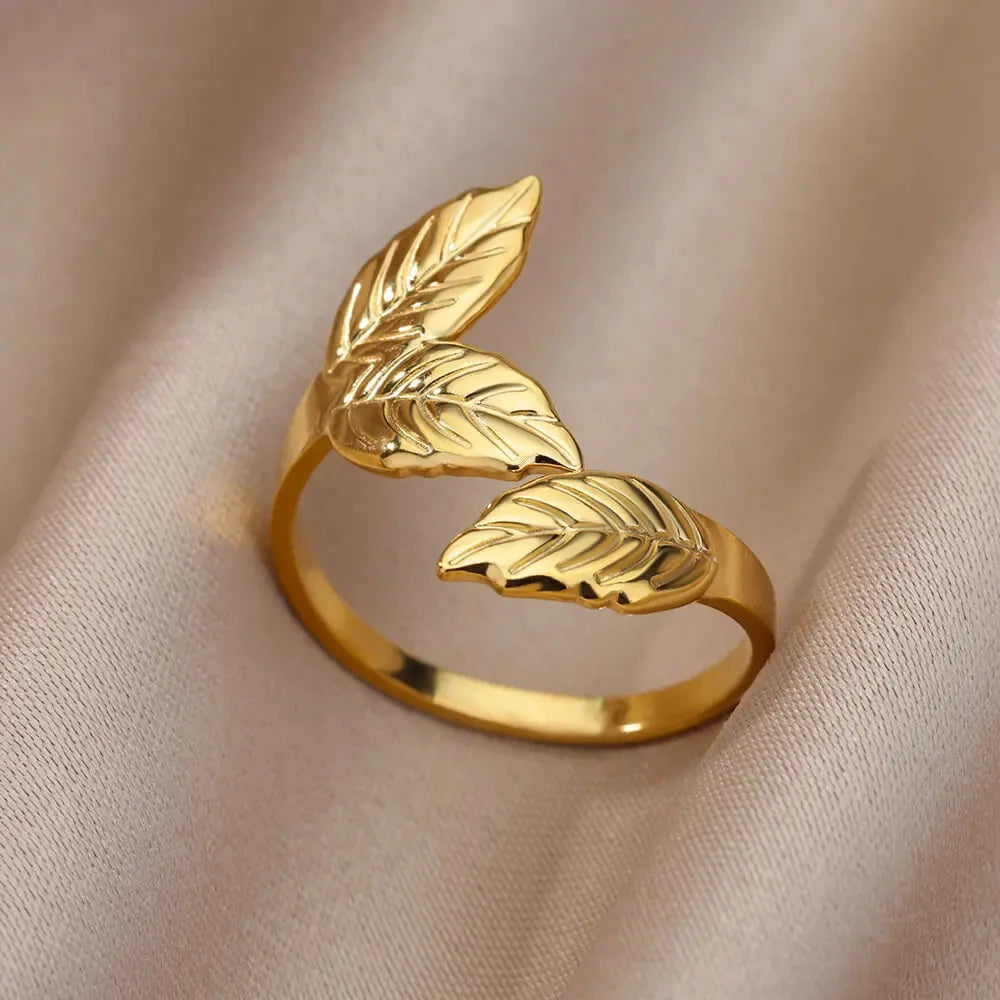 316L Gold Stainless Steel Rings – Luxury Wedding Couple Rings, Never Fade