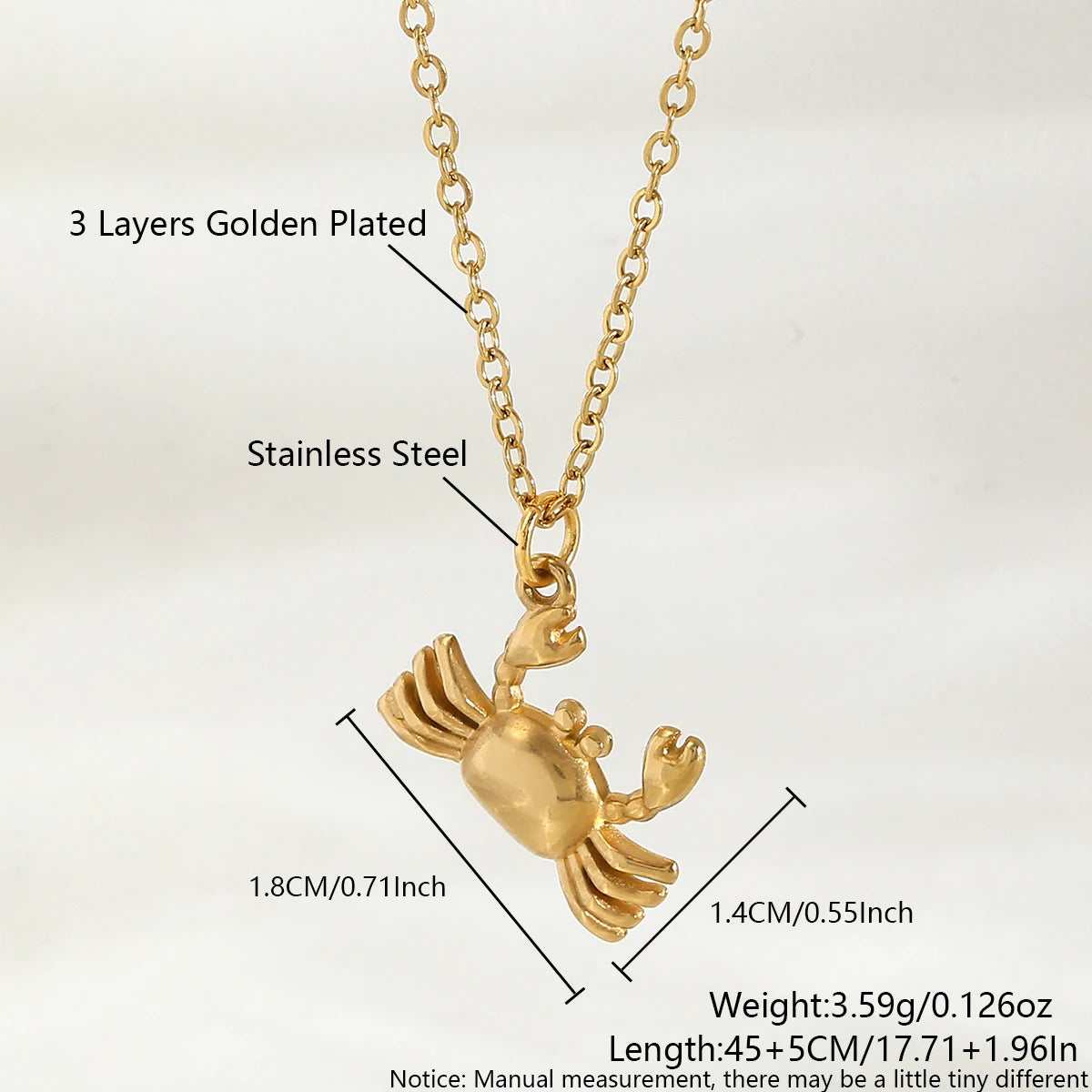 Starfish & Shell Beach Necklace – Gold/Silver Stainless Steel Choker