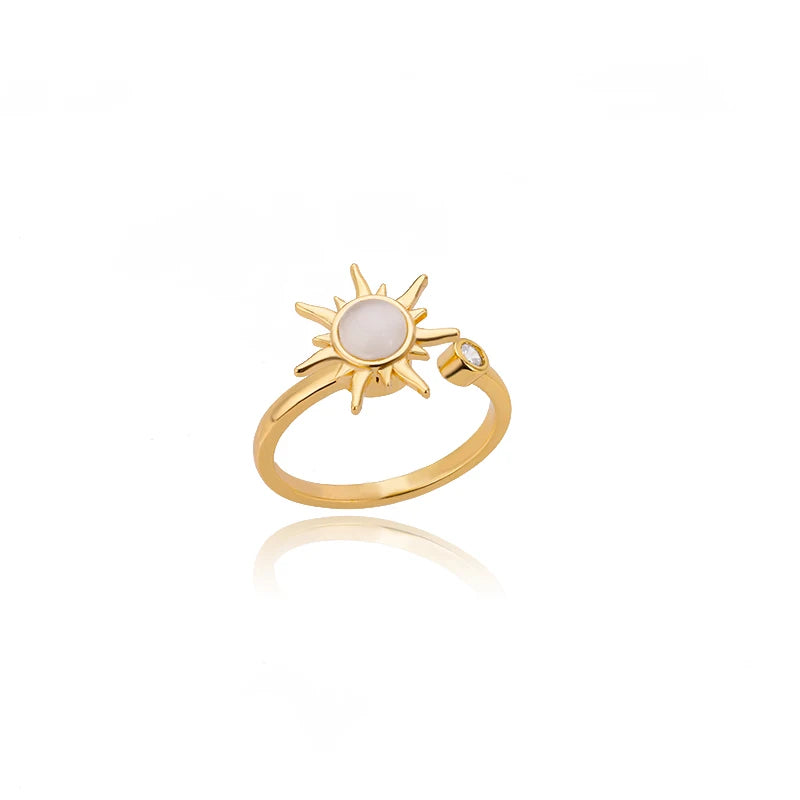 316L Gold Stainless Steel Rings – Luxury Wedding Couple Rings, Never Fade