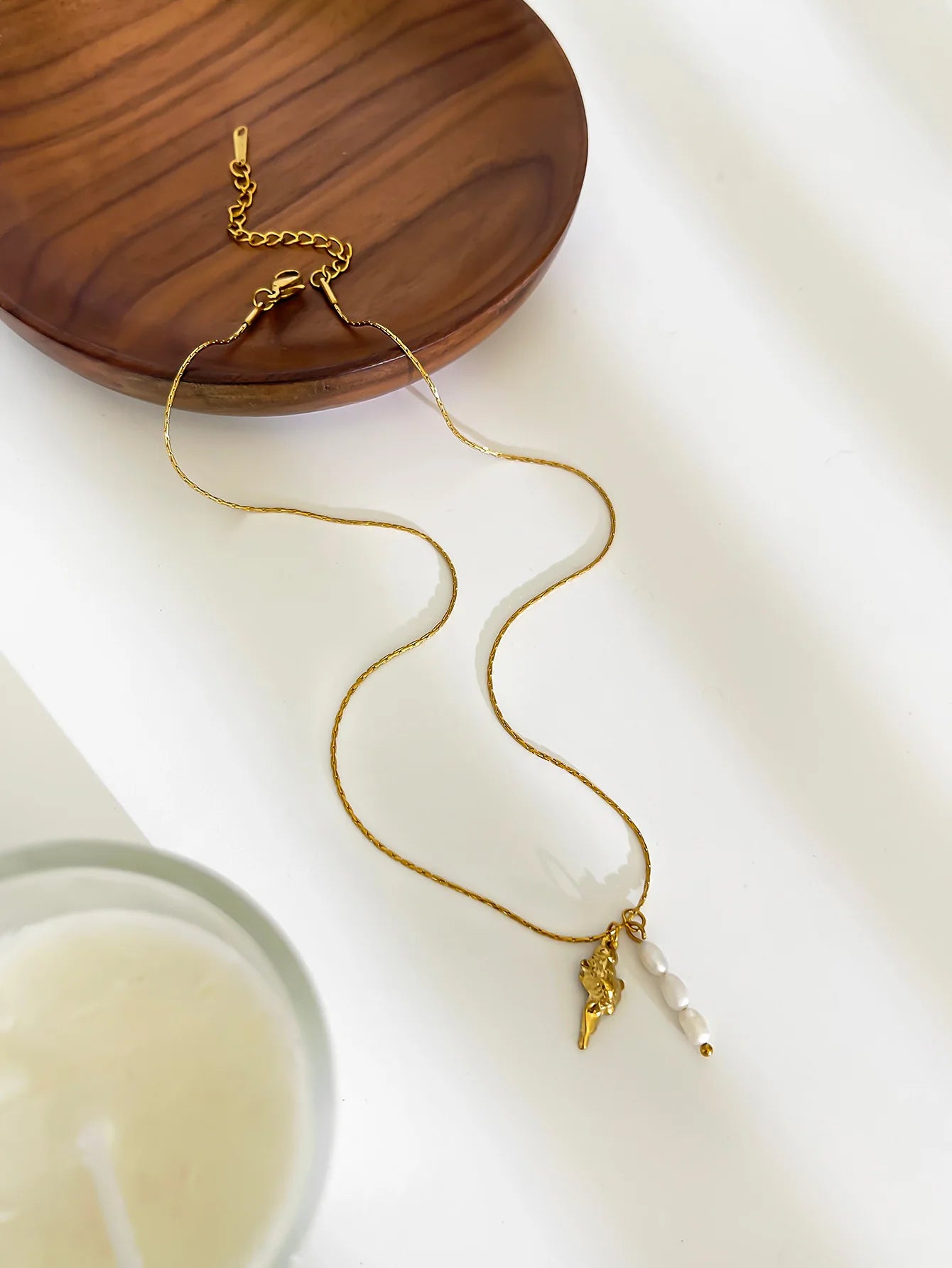 Starfish & Shell Beach Necklace – Gold/Silver Stainless Steel Choker