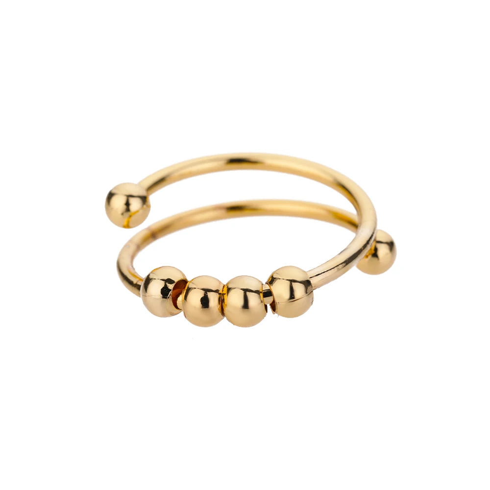 316L Gold Stainless Steel Rings – Luxury Wedding Couple Rings, Never Fade