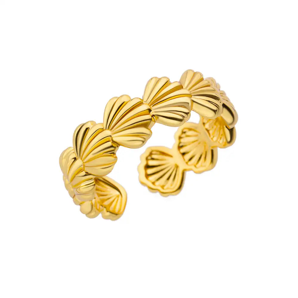 316L Gold Stainless Steel Rings – Luxury Wedding Couple Rings, Never Fade