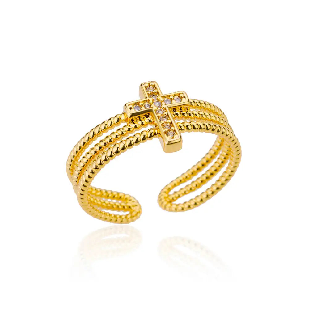 316L Gold Stainless Steel Rings – Luxury Wedding Couple Rings, Never Fade
